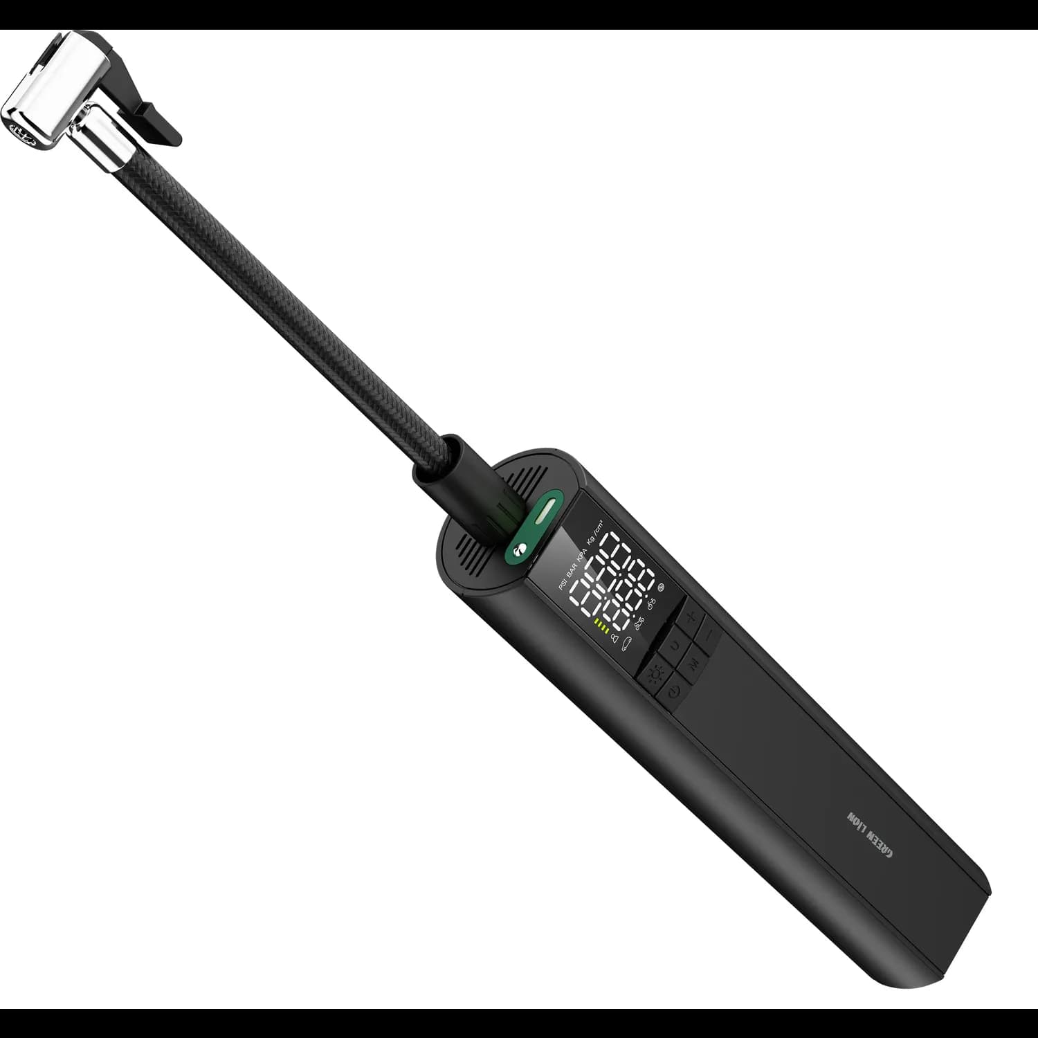Green Lion Tire Inflator GL-A3 - 150 PSI, Black 1 Green Lion Tire Inflator GL-A3 - 150 PSI, Black 1