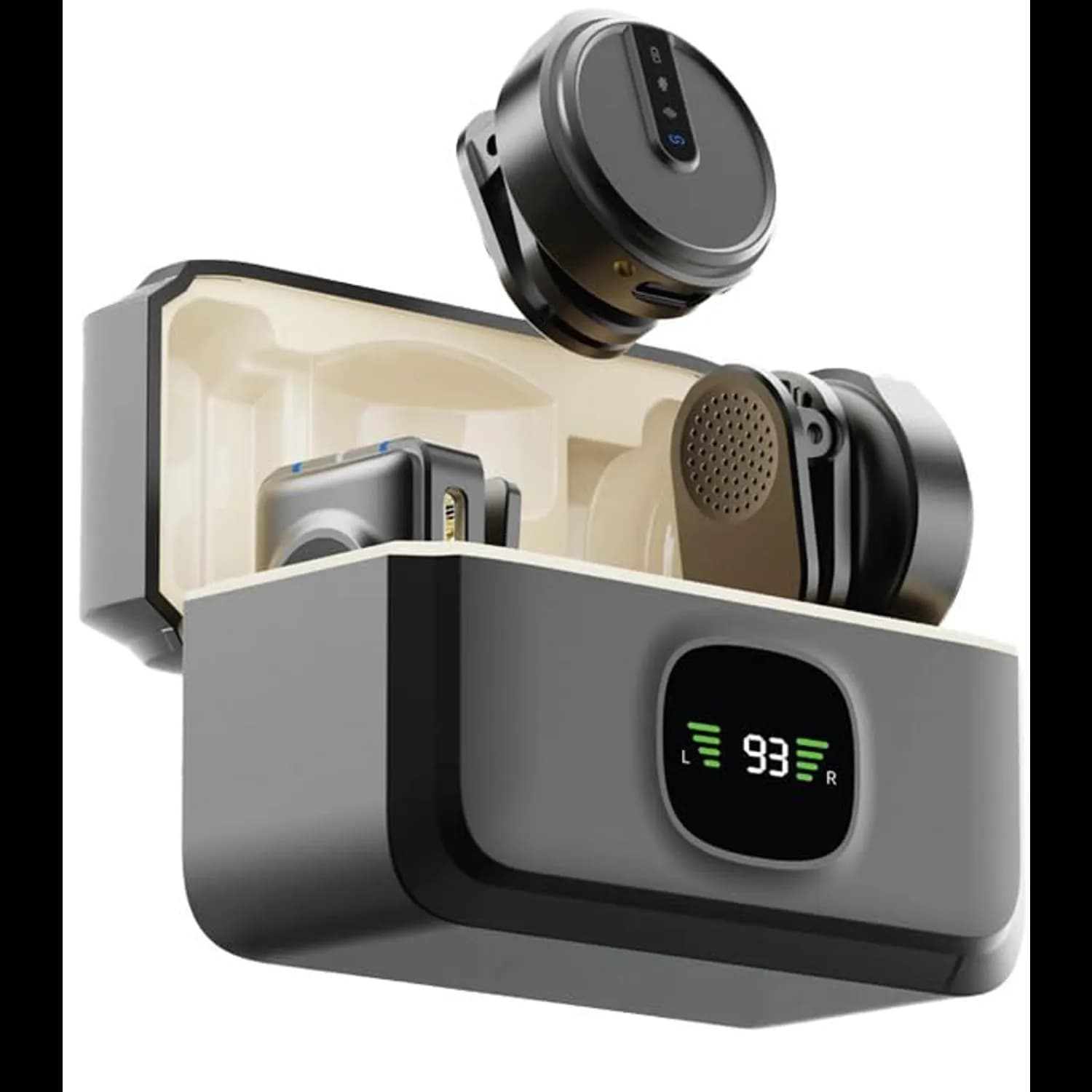 Green Lion Wireless Mic Lite GLM - Dual Mic, Noise Cancelling, 21H Battery 1 Green Lion Wireless Mic Lite GLM - Dual Mic, Noise Cancelling, 21H Battery 1
