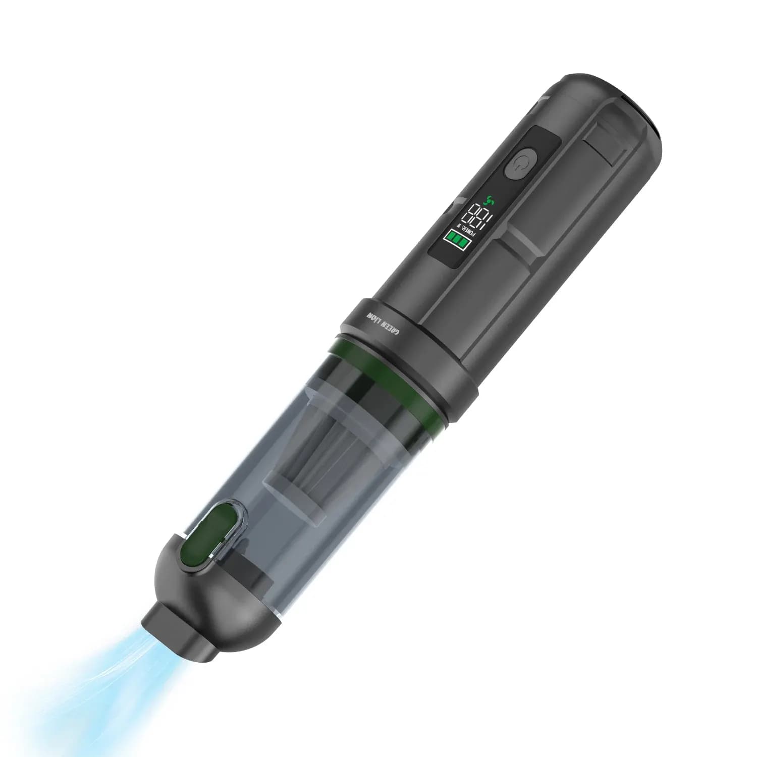 Green Lion Cordless Vacuum Cleaner - 15000Pa, HEPA Filter, Gray 1