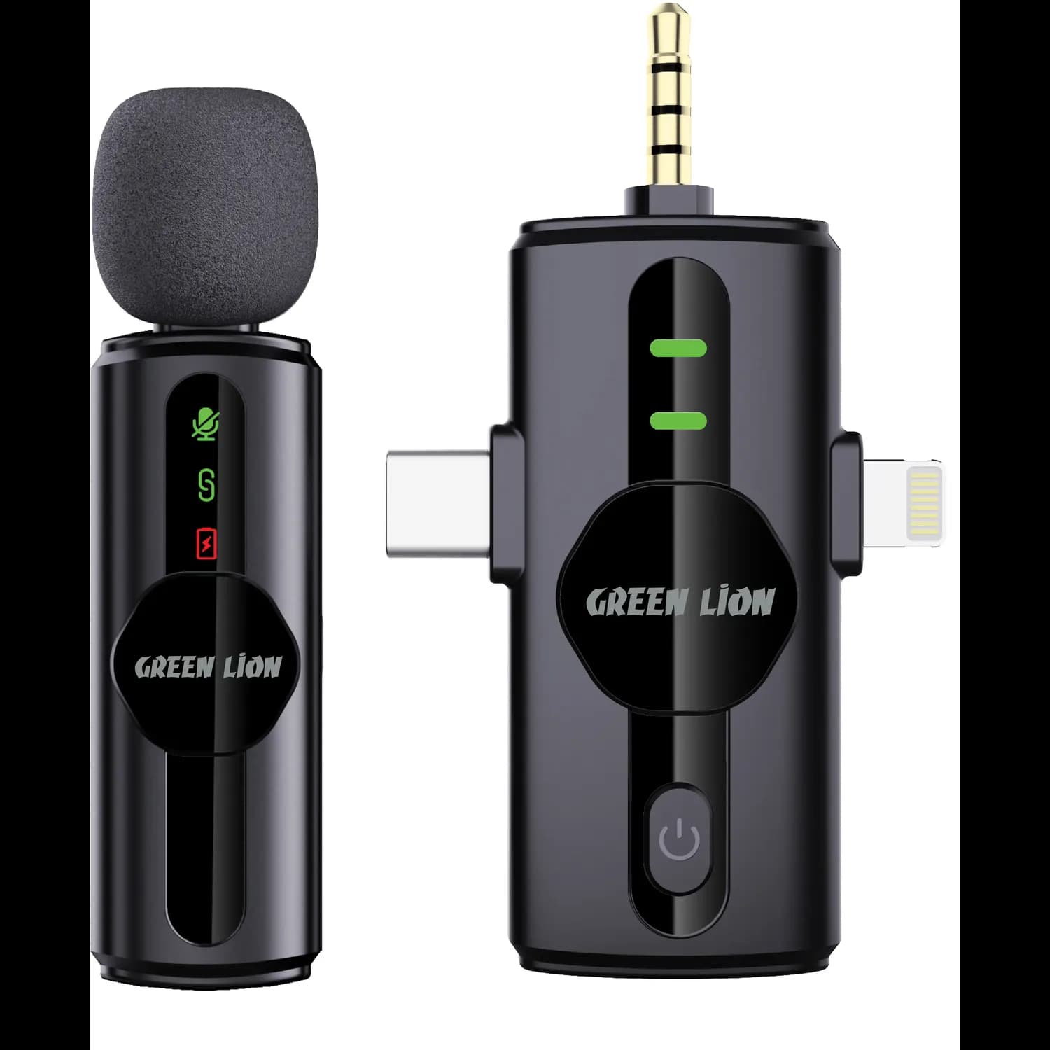 Green Lion Microphone GM-79X - 3-in-1 Connectivity, Black 1 Green Lion Microphone GM-79X - 3-in-1 Connectivity, Black 1