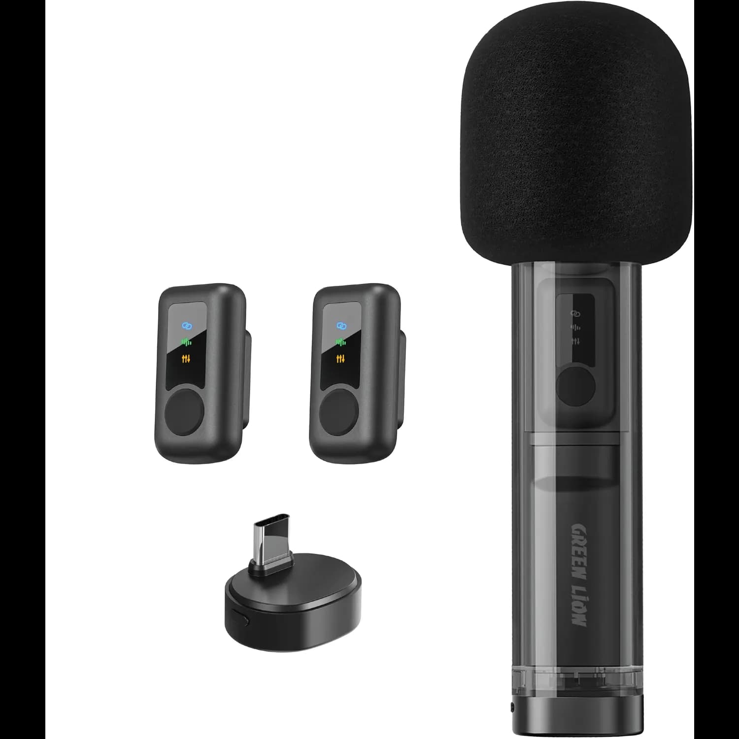 GREEN LION Wireless Microphone GM-94X - Black 3