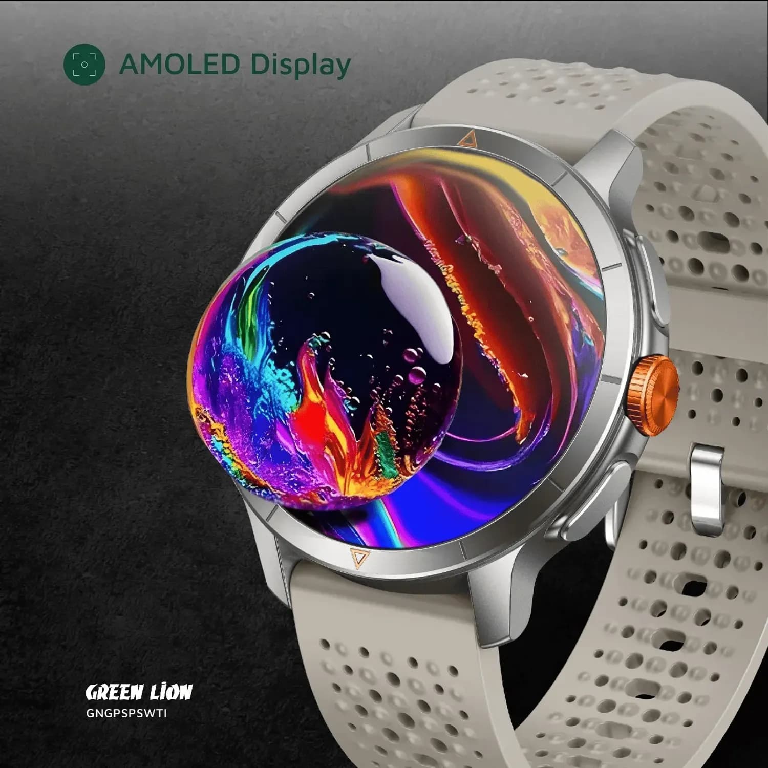 Green Lion Smart Watch GPS Pro - Lightweight, Titanium 4