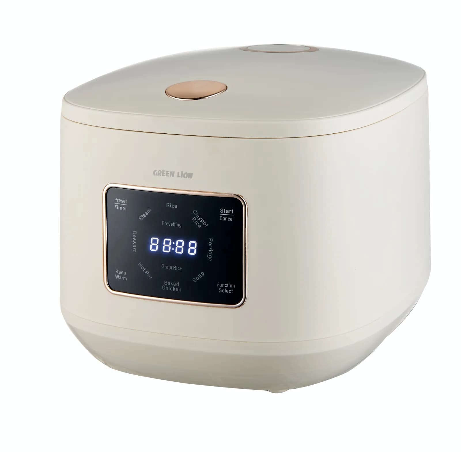 Green Lion GRC-20 Digital Rice Cooker 5L - White 3