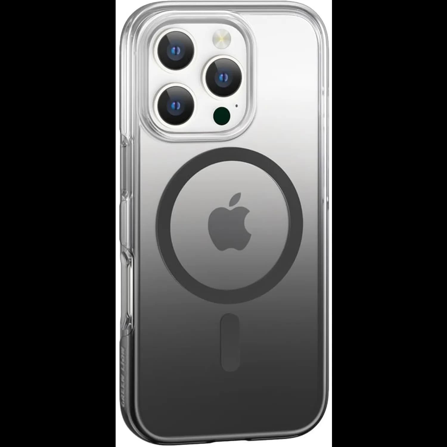 Green Lion iPhone 16 Pro Case - Gradient, MagSafe, Black 1 Green Lion iPhone 16 Pro Case - Gradient, MagSafe, Black 1