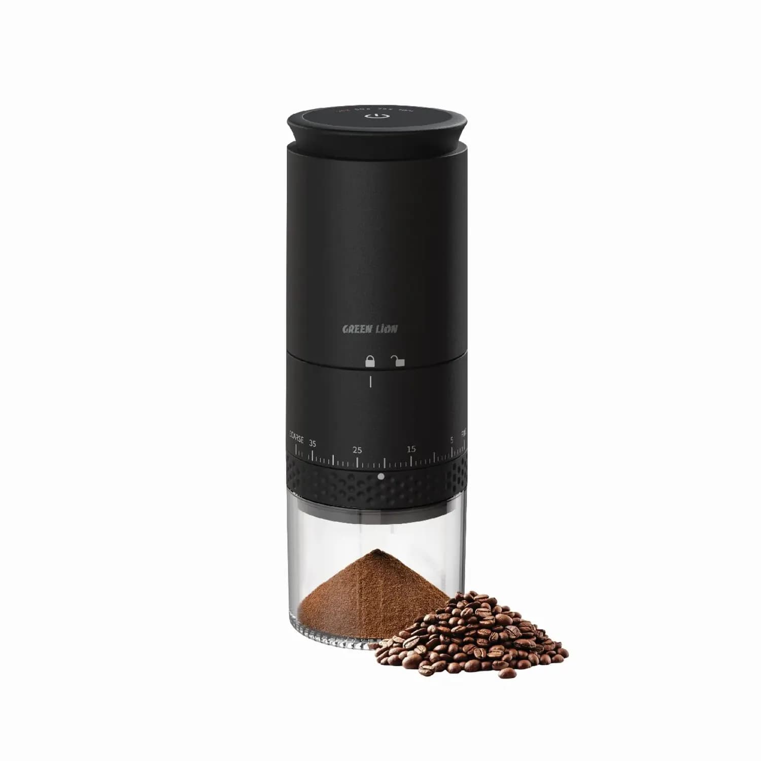 Green Lion Grind Pro Portable Coffee Grinder, - Black 1 Green Lion Grind Pro Portable Coffee Grinder, - Black 1