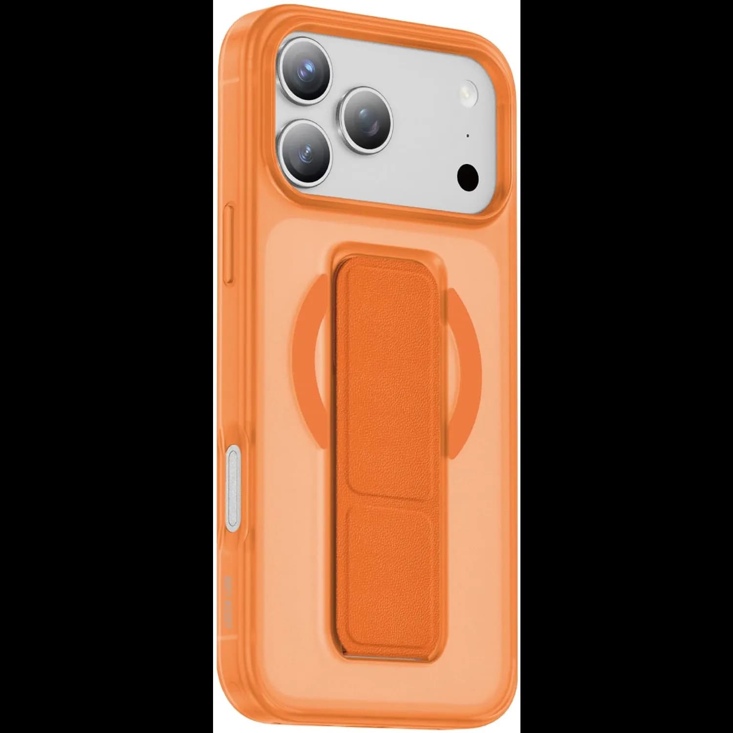 Green Lion GRIP 360 Case iPhone 17 Pro - Leather Grip Strap, Orange Titanium 1 Green Lion GRIP 360 Case iPhone 17 Pro - Leather Grip Strap, Orange Titanium 1