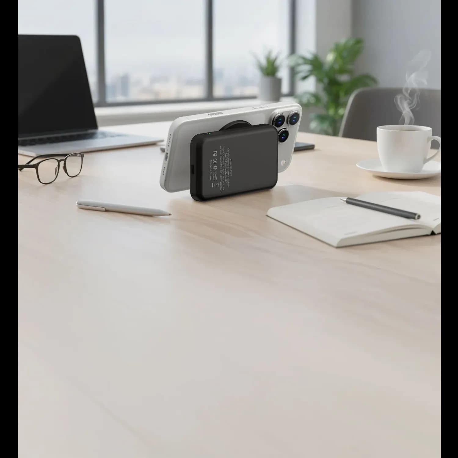 Green Lion Power Bank Grip Mag - 5000mAh, Black 2