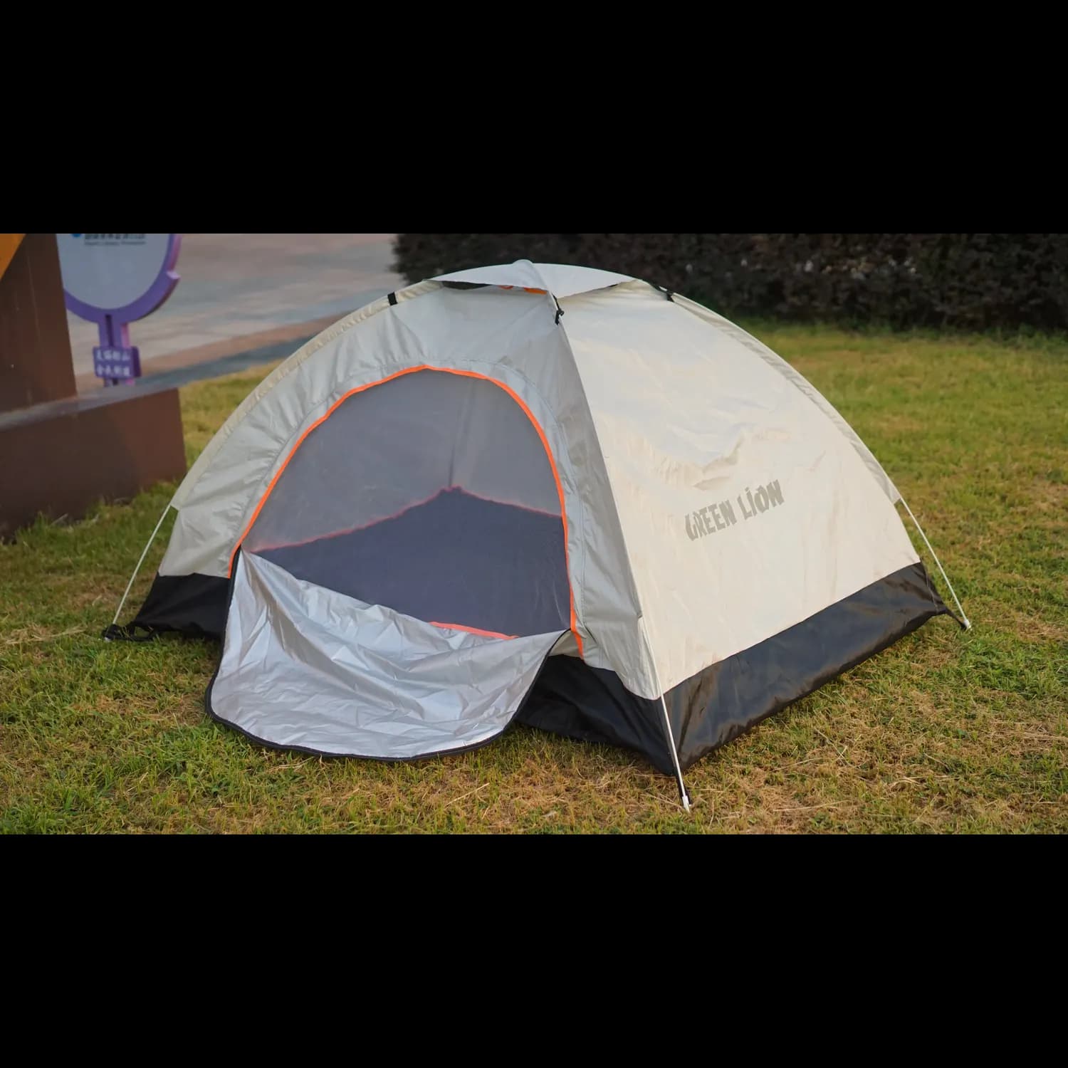 Green Lion Camping Tent GT-3 - Waterproof, 5-Person, Beige 4