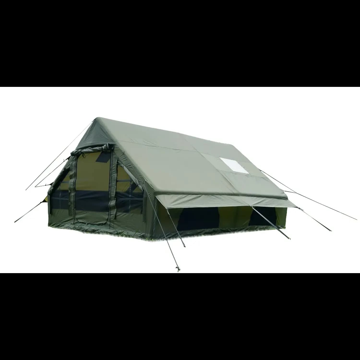 Green Lion Inflatable Camping Tent - Waterproof, 8-Person, Green 1