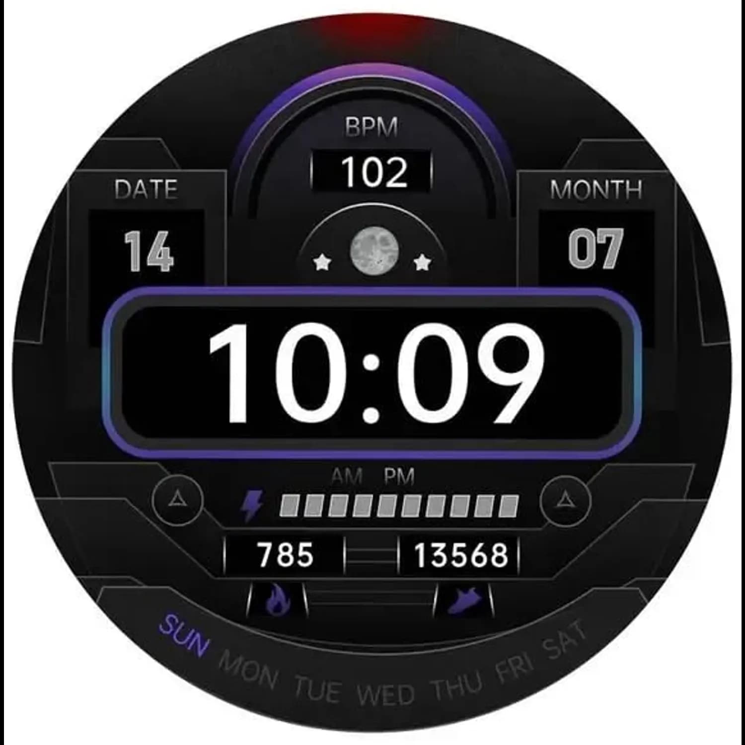 Green Lion Smart Watch GT-FIT - Lightweight, Black 3