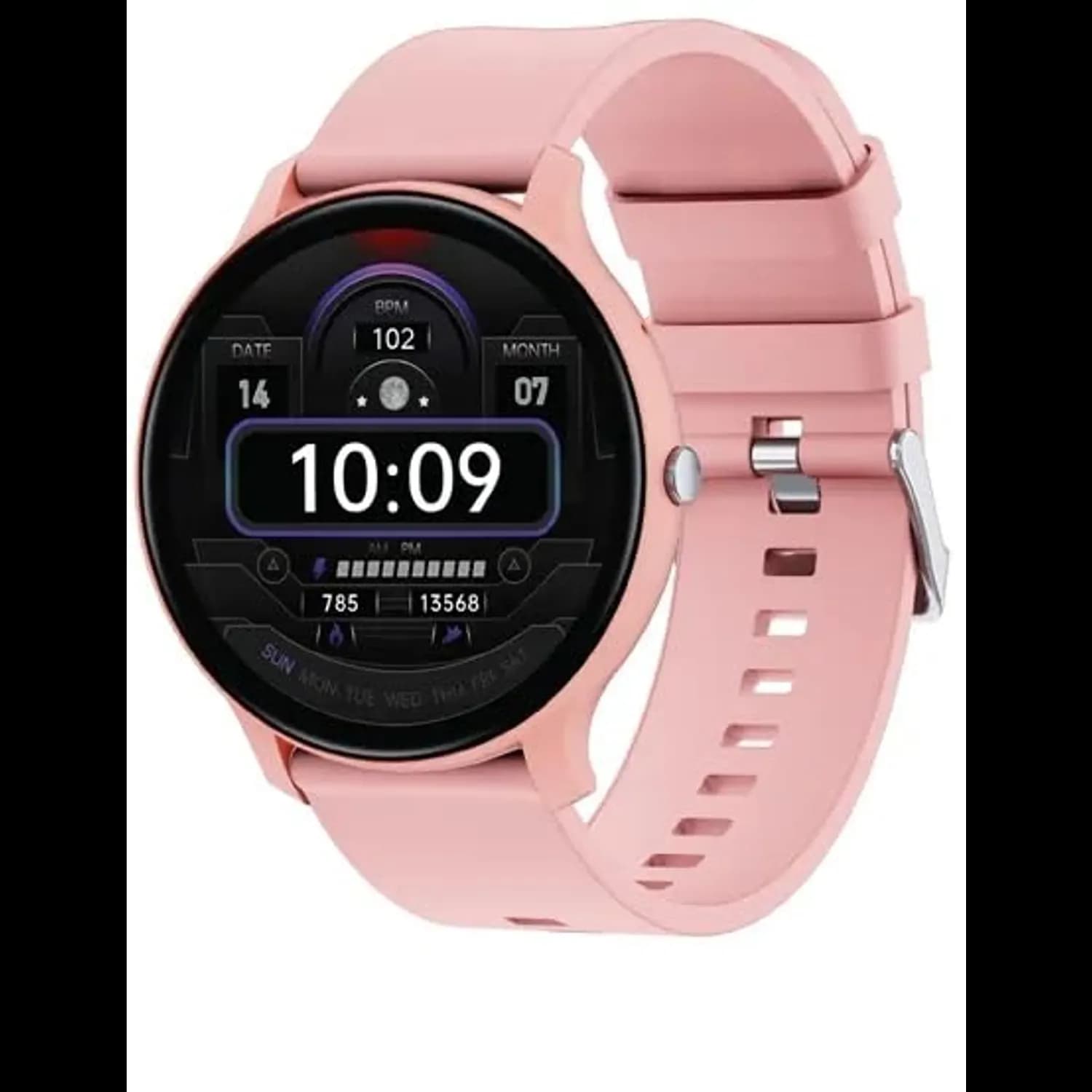 Green Lion Smart Watch GT-FIT - Lightweight, Pink — Blue 2