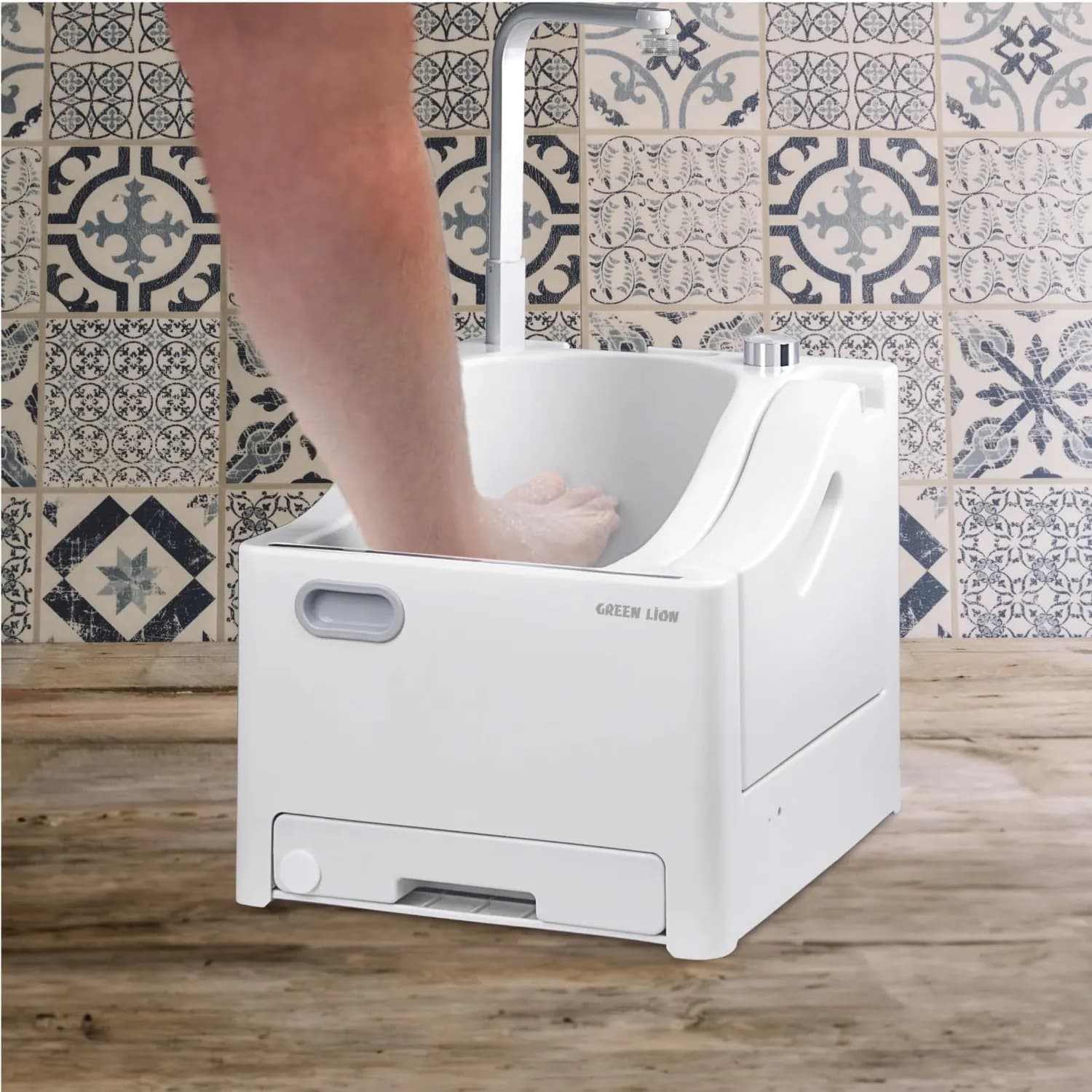 Green Lion Portable Wudu Machine - Foot Pedal, Lightweight 2