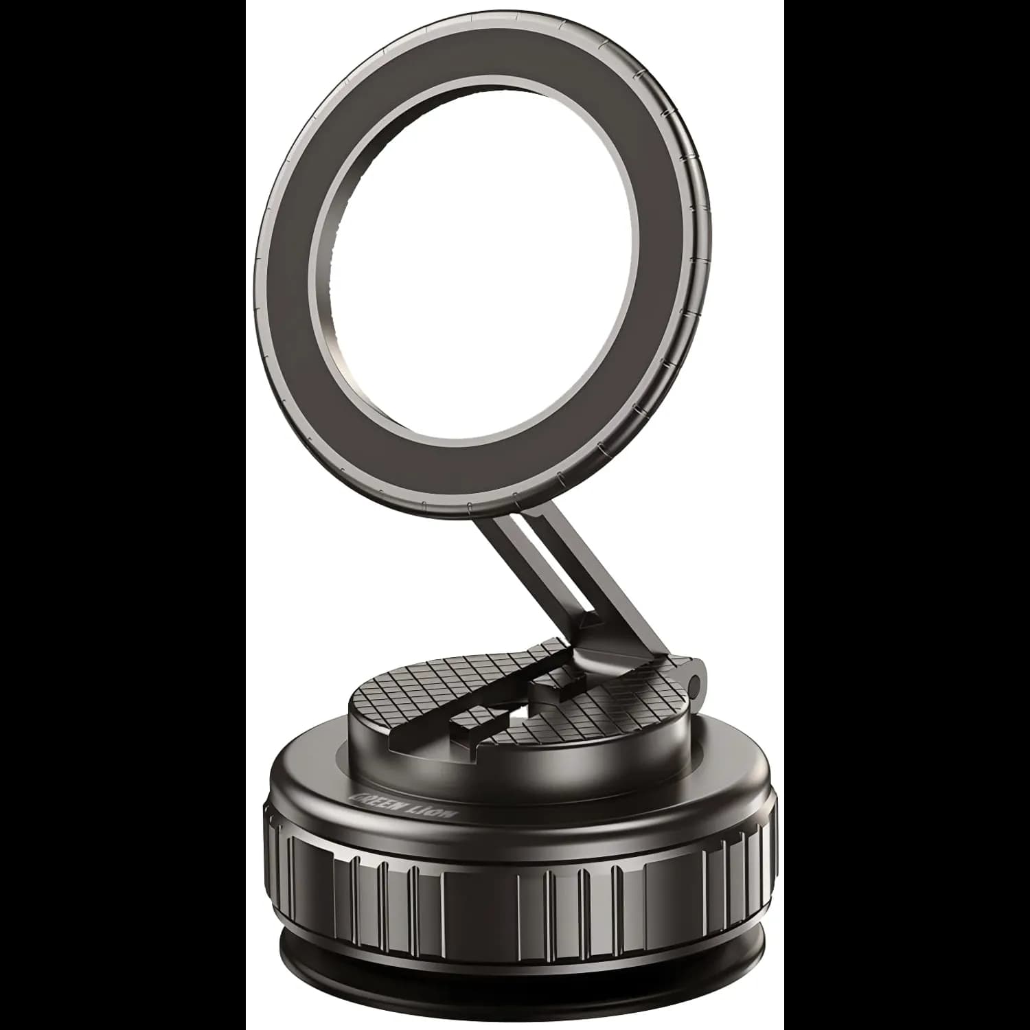 Green Lion Phone Holder GX-35 - Magnetic Suction, 360° Rotation, Black 1