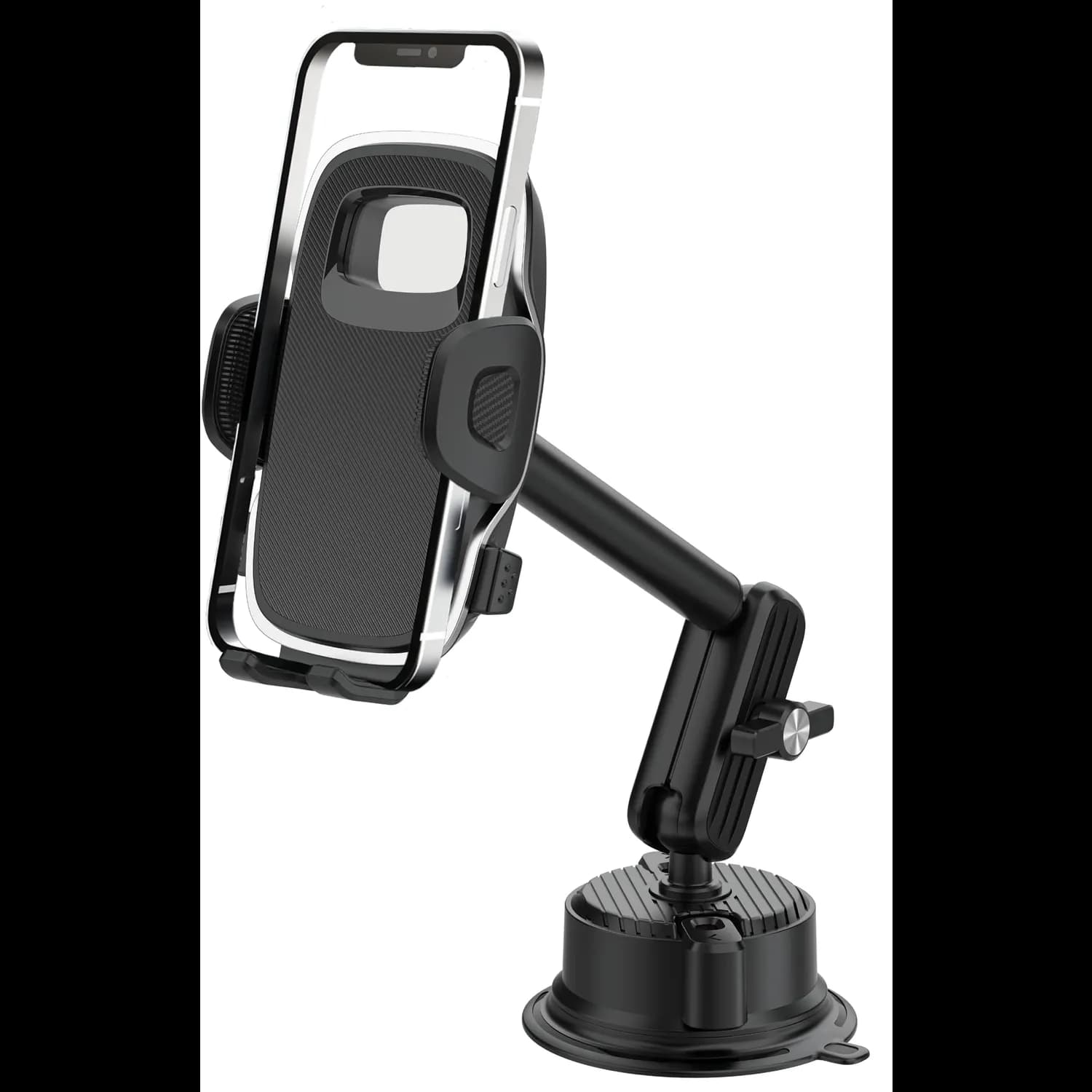 Green Lion Phone Holder GX-38 - 360° Rotation, Black 1