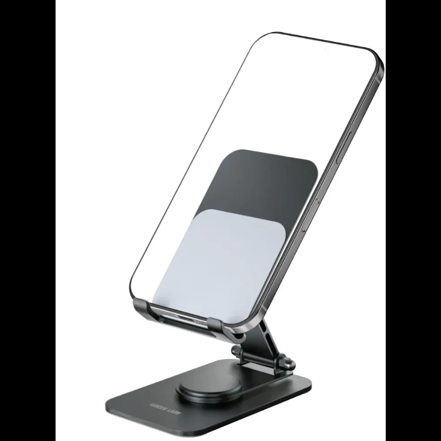 Green Lion Phone & Tablet Holder M5 - Foldable, 360° Rotation, Black 5