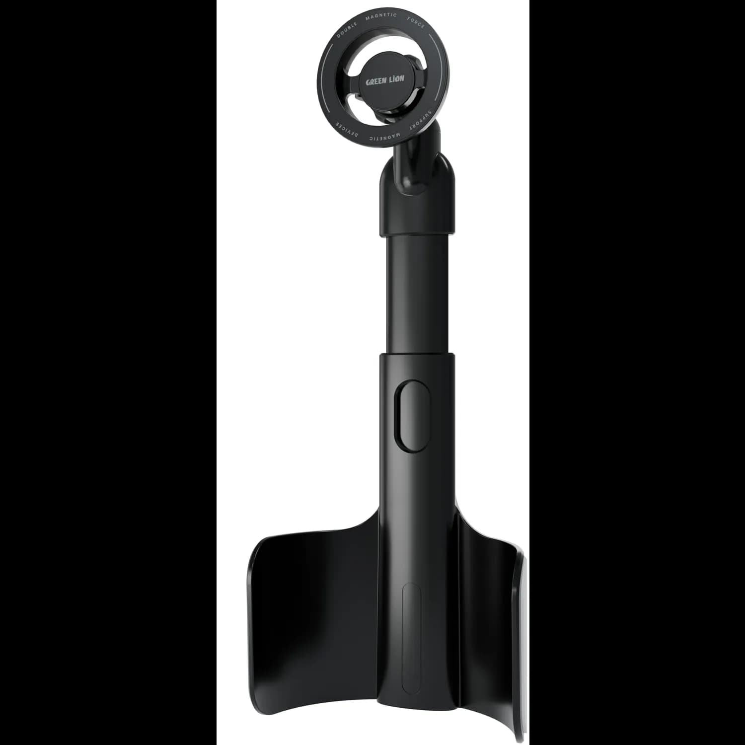 Green Lion Magnetic Car Cup Holder GX-62 - Telescopic Arm, Black 4