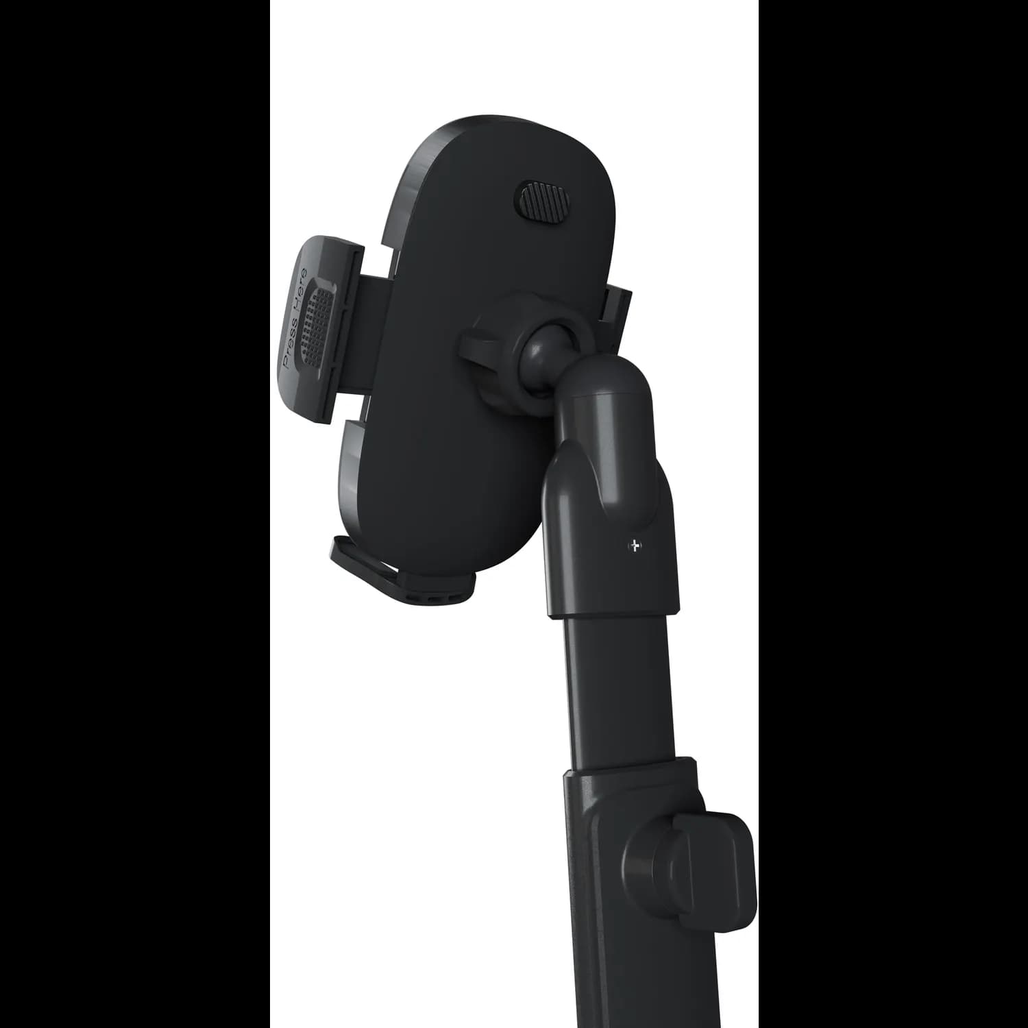 Green Lion Car Cup Holder Phone Mount GX-63 - Adjustable Arm, 360° Rotation, Black 4