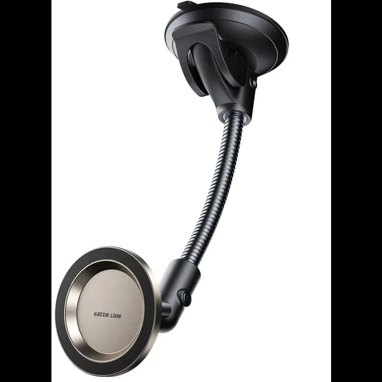 Green Lion Car Phone Holder GX-65 - Flexible Arm, Black 1