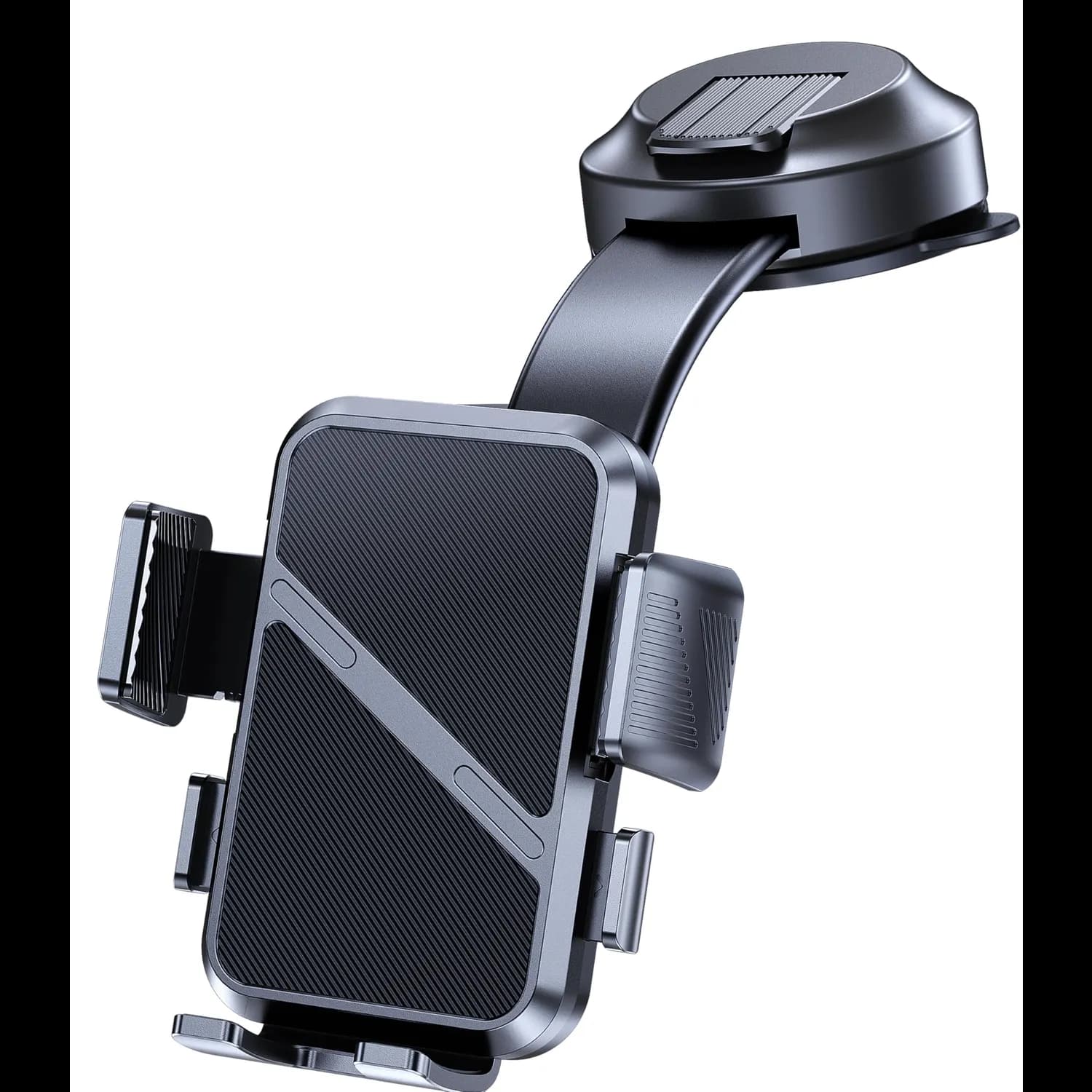Green Lion Phone Holder GX-74 - Flexible Arm, 360° Rotation, Black 5