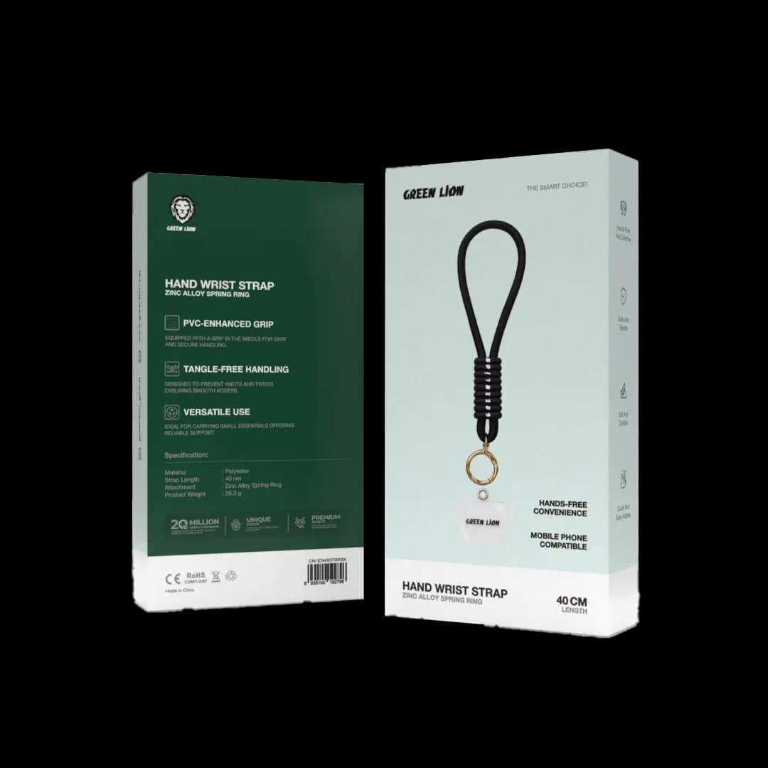 Green Lion Hand Wrist Strap 2