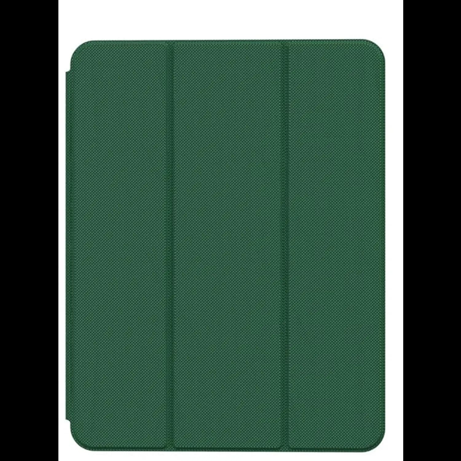 Green Lion Case for iPad Pro 11" - Pencil Holder, Magnetic Cover, Green — Black 2