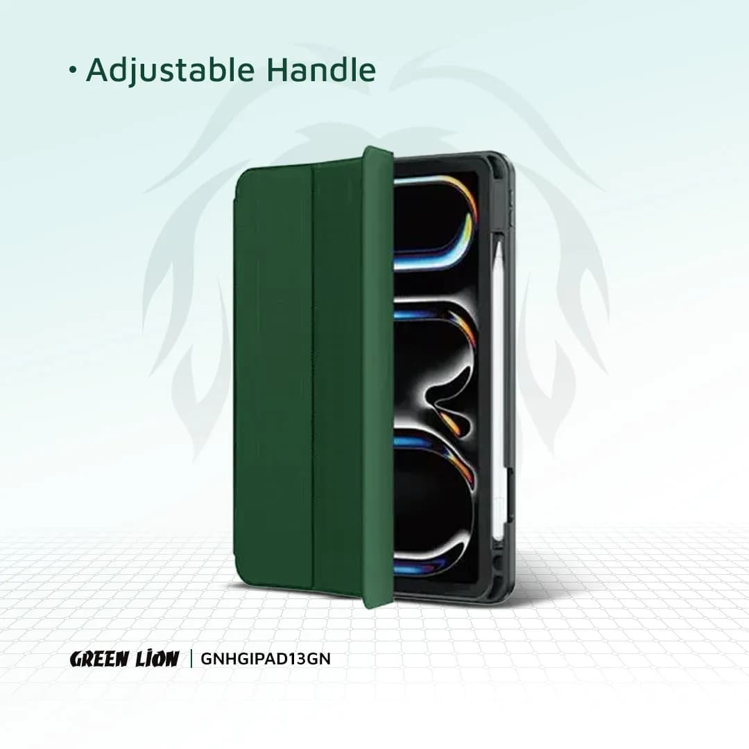 Green Lion Hogo Premium Case with Pencil Holder for iPad Pro/Air 13" 1 Green Lion Hogo Premium Case with Pencil Holder for iPad Pro/Air 13" 1