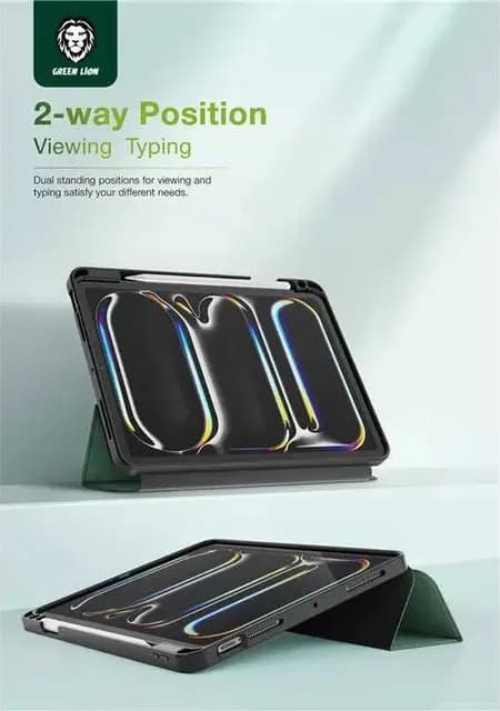 Green Lion Hogo Premium Case with Pencil Holder for iPad Pro/Air 13" 3