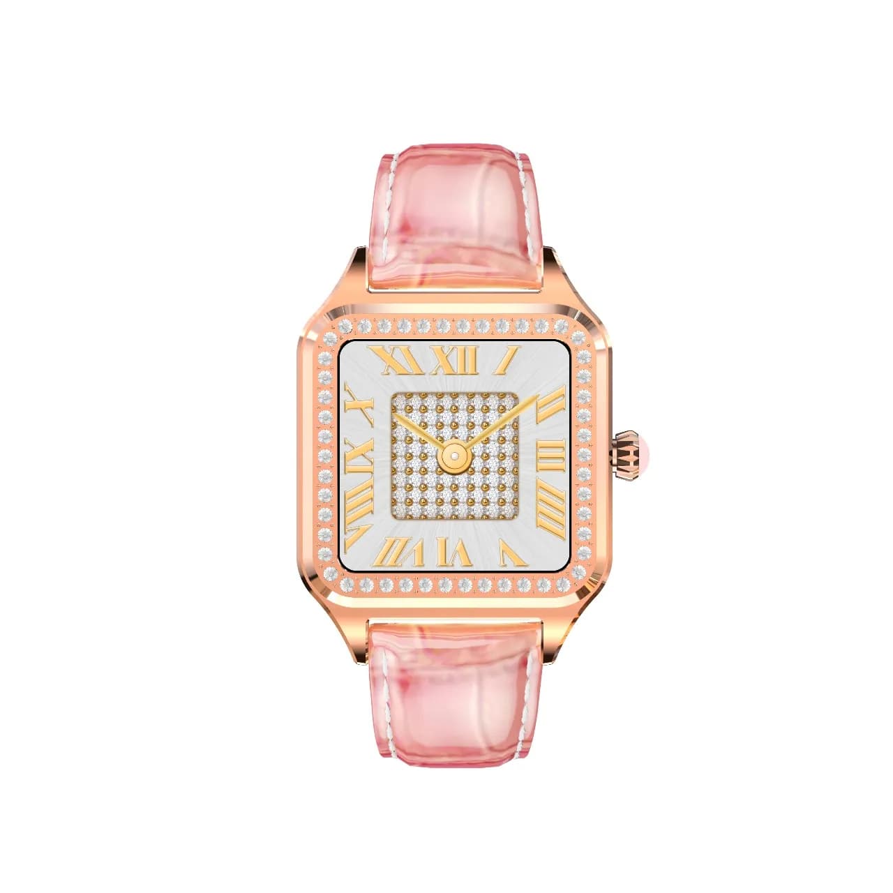 Green Lion Hilux Smart Watch with Extra Strap - Pink 3