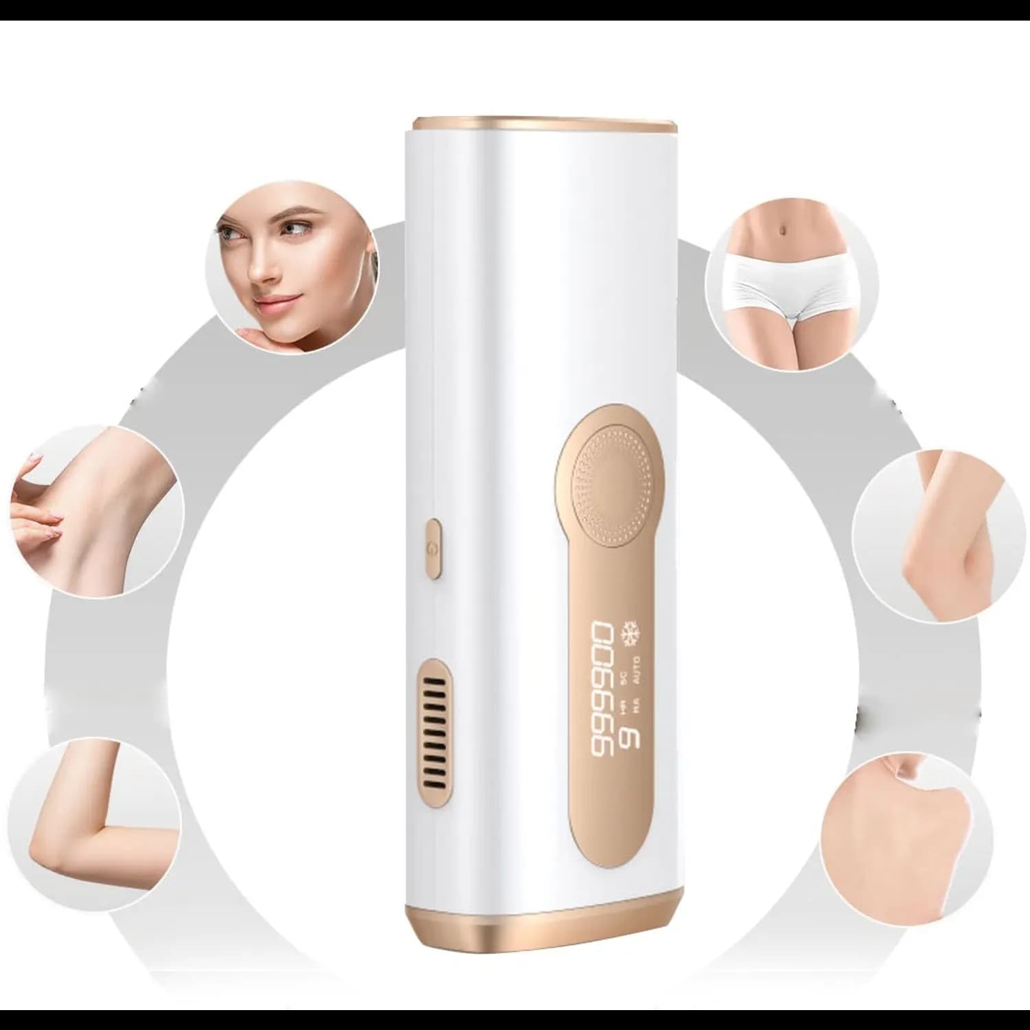 Green Lion Hair Removal Laser - 3-in-1 Function, White 5