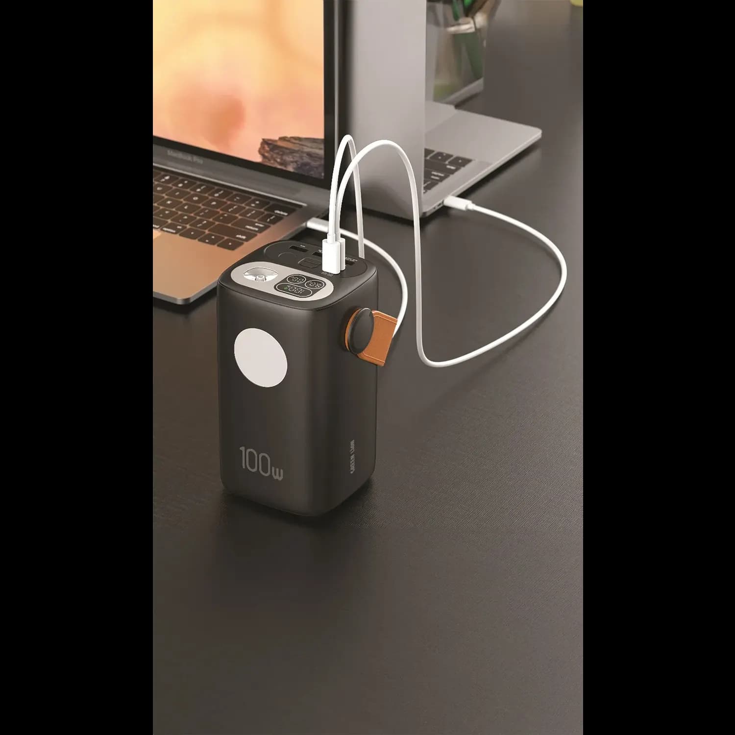 Green Lion Power Bank Hyper Core 60 - 60000mAh 100W PD, Black 2