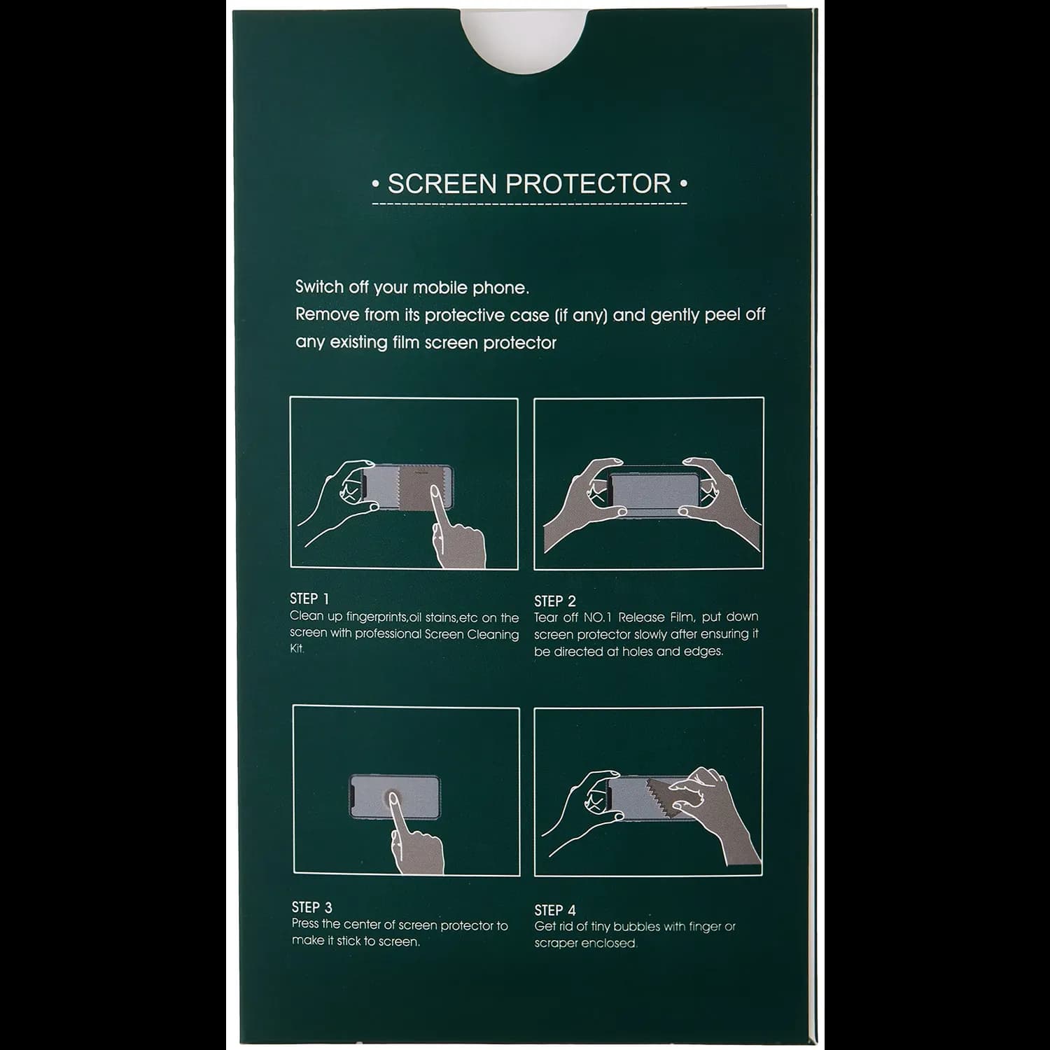 Green Lion Screen Protector iPhone 15 Pro 6.1 - 9H Soft Edge, Clear 2