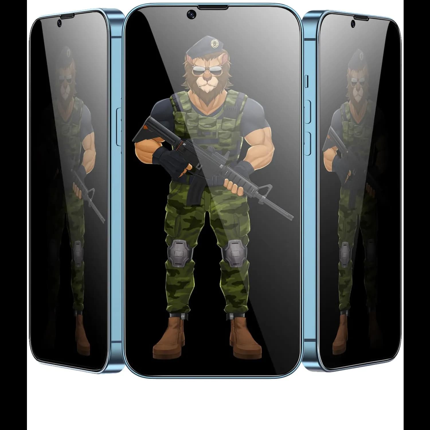 Green Lion Glass Screen Protector 3D Security Pro - 9H Hardness, Clear 1