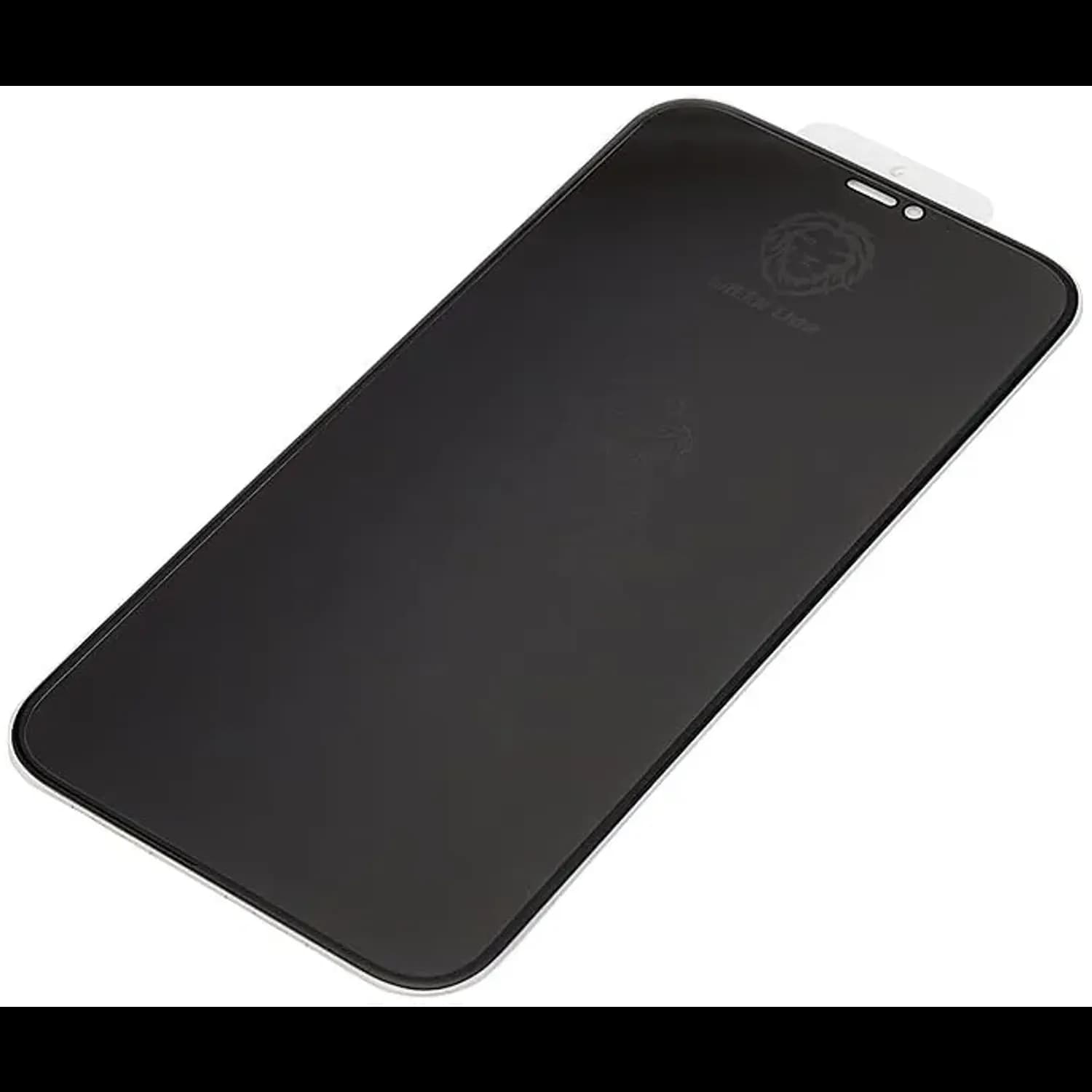 Green Lion Privacy Screen Protector for iPhone 12 Pro Max - Tempered Glass, Black 1