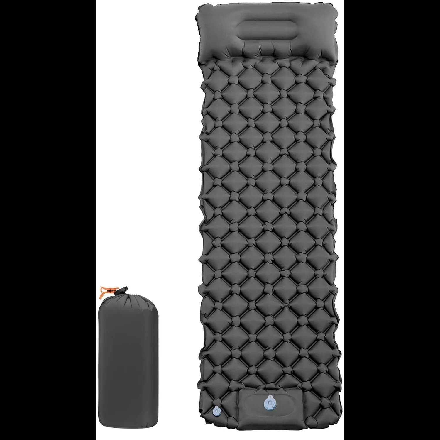 Green Lion Inflatable Air Mattress - 100kg Load, Black 2