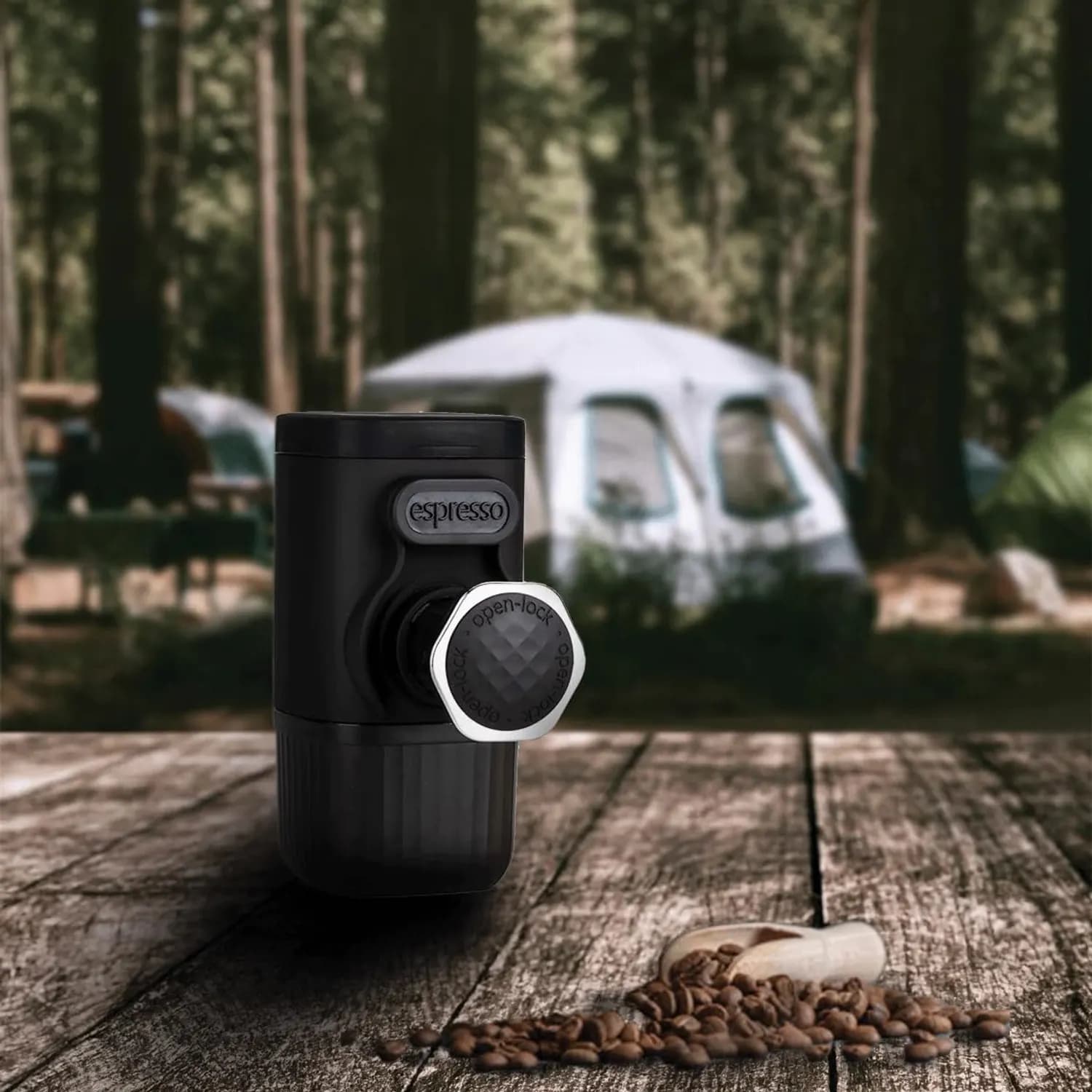 Green Lion Pocket Coffee Maker - Manual, 100ml, Black 2