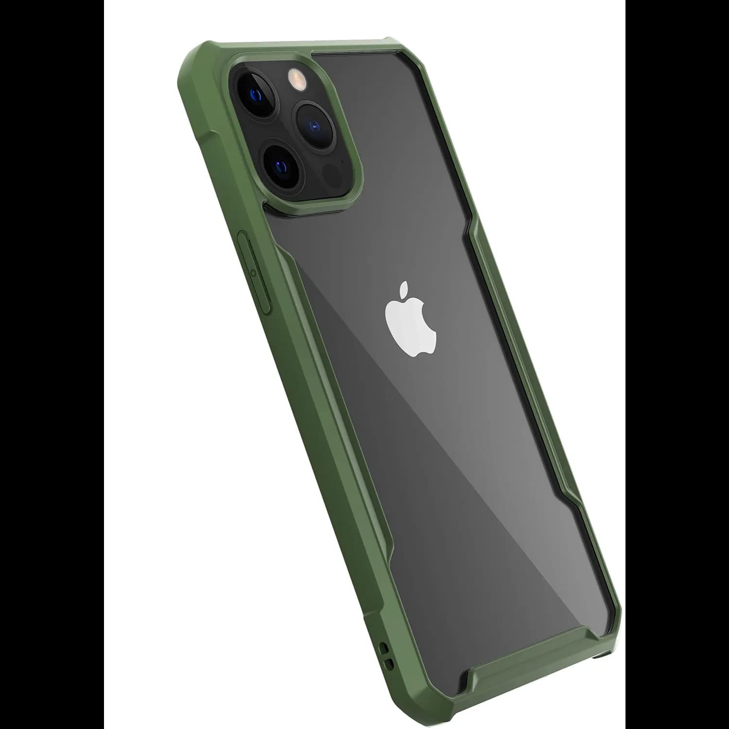 Green House Shockproof Case iPhone 12 Pro Max - TPU Bumper, Clear 5