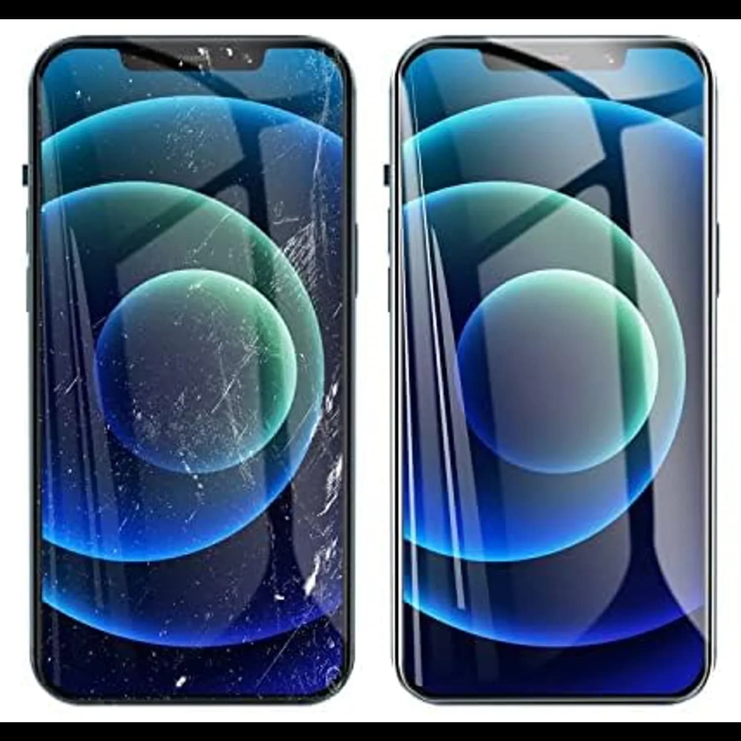 Green Lion Screen Protector iPhone 12 Mini - 360° Nano HD, Clear 5