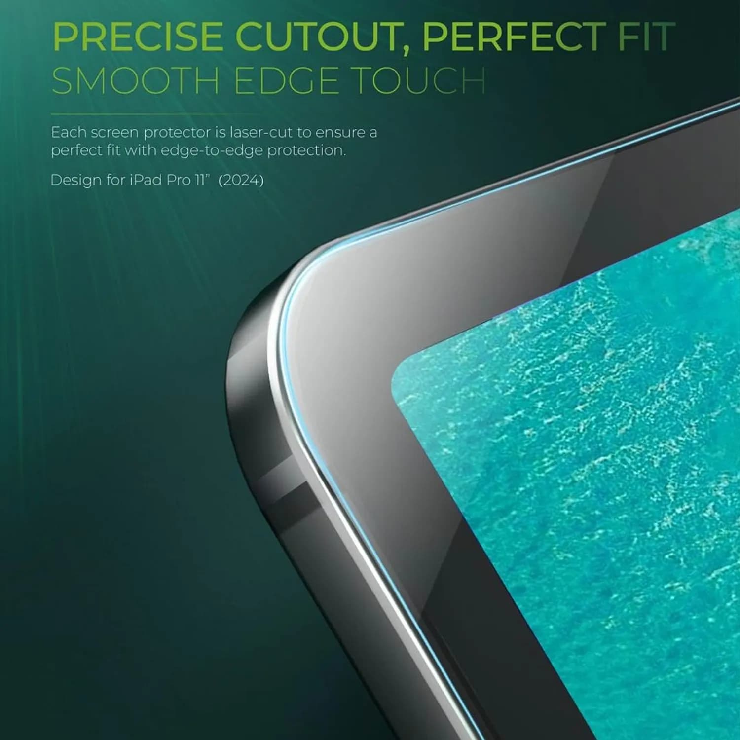 Green Lion Screen Guard iPad Air 13" - 9H Hardness, Clear 3