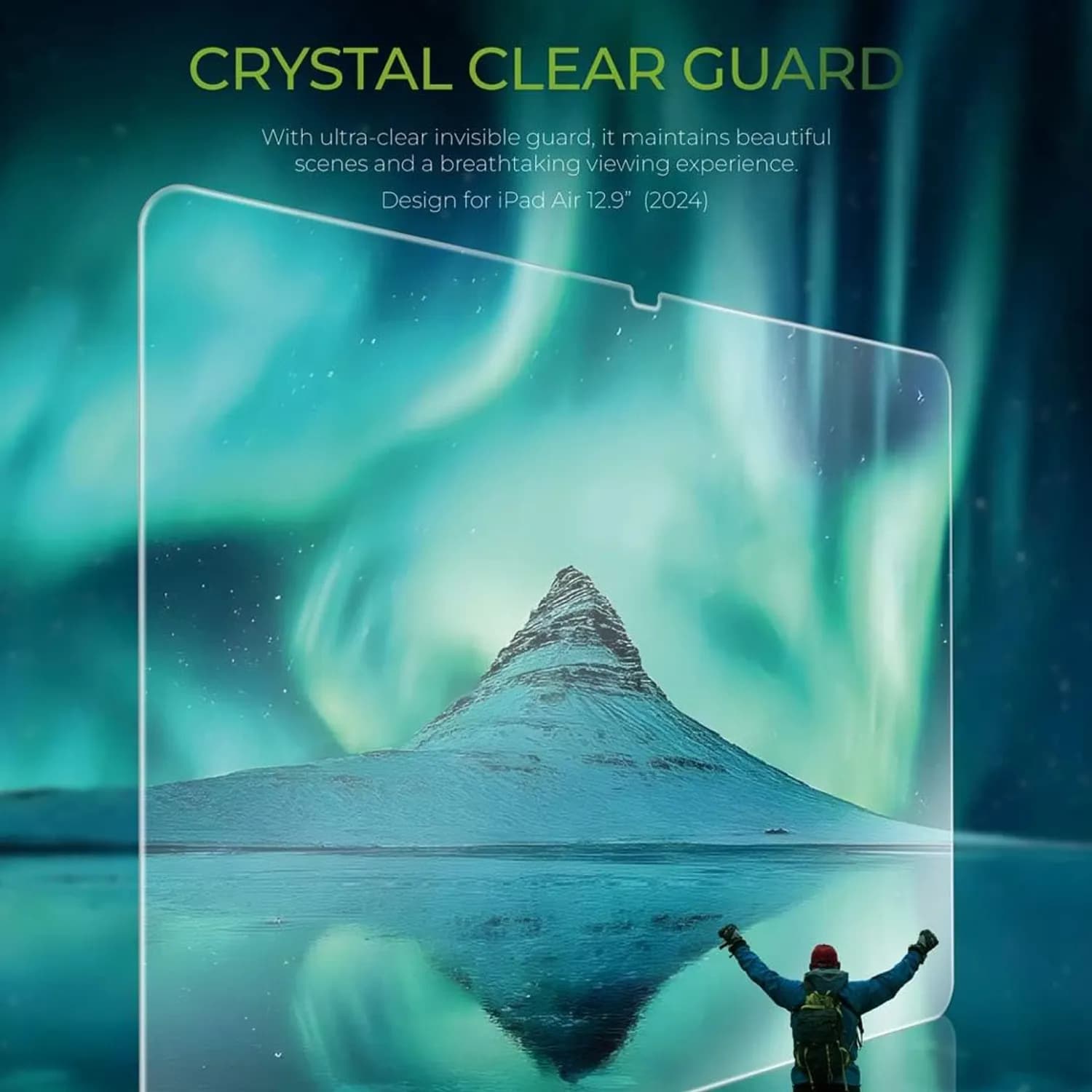 Green Lion Screen Guard iPad Air 13" - 9H Hardness, Clear 4