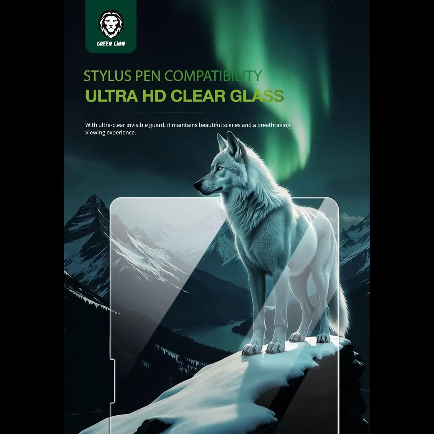 Green Lion Tempered Glass Screen Protector for iPad 10 & A16 - 9H Clear 2