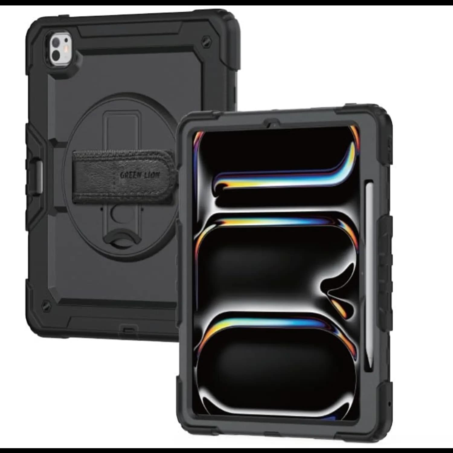 Green Lion Case - Trioshield, 360° Stand, Black 1 Green Lion Case - Trioshield, 360° Stand, Black 1