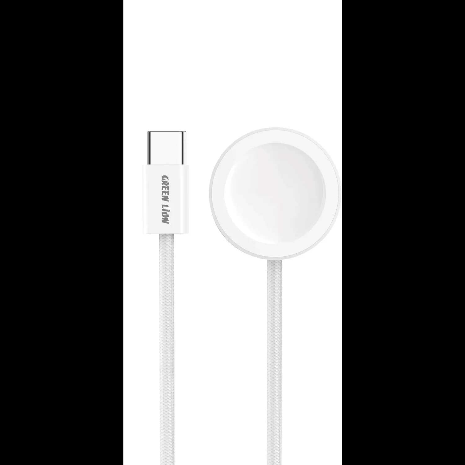 Green Lion Magnetic Charging Cable for Apple Watch - USB-C, Fast Charge, White 1 Green Lion Magnetic Charging Cable for Apple Watch - USB-C, Fast Charge, White 1