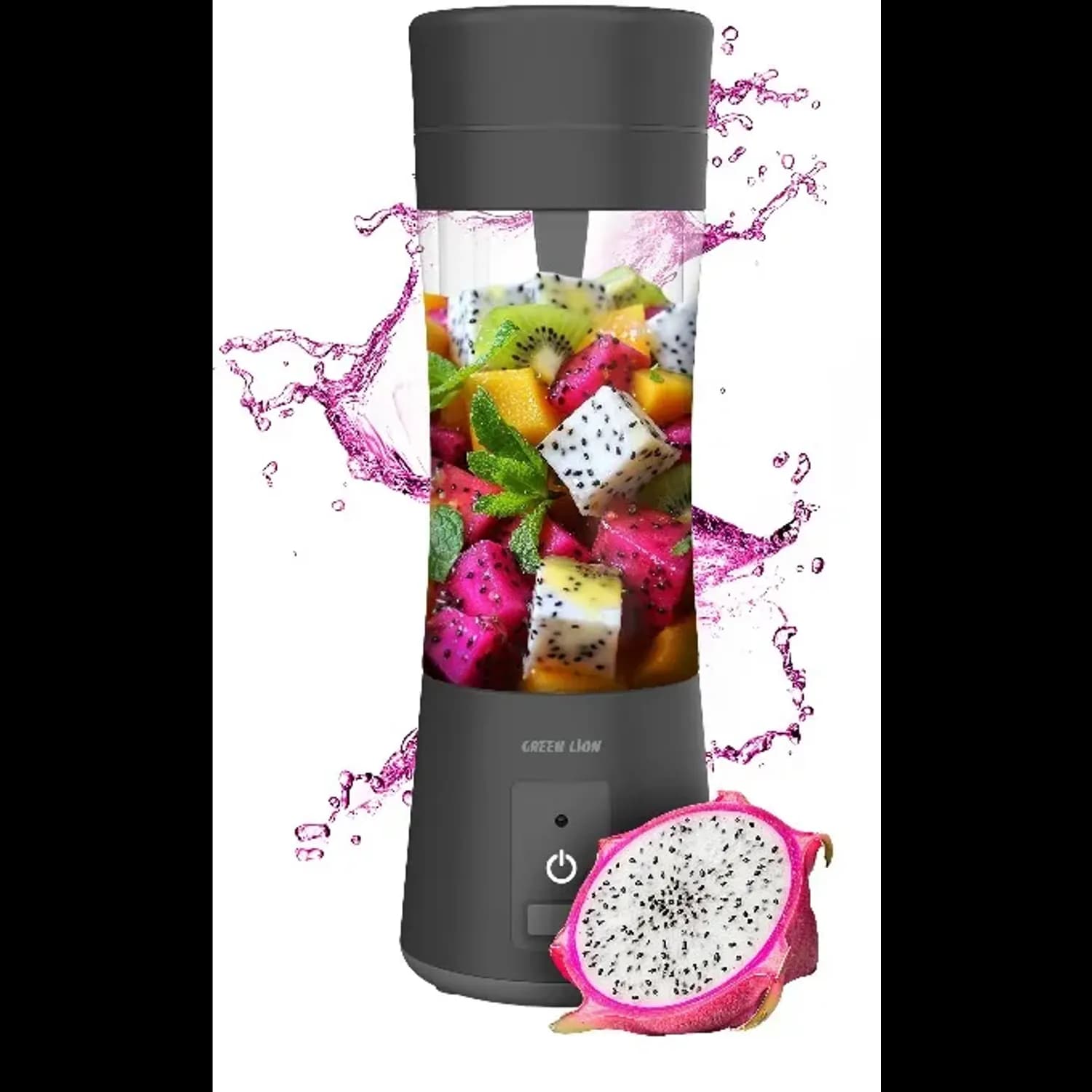 Green Lion Portable Juicer - 380ml, 45W, White 1 Green Lion Portable Juicer - 380ml, 45W, White 1