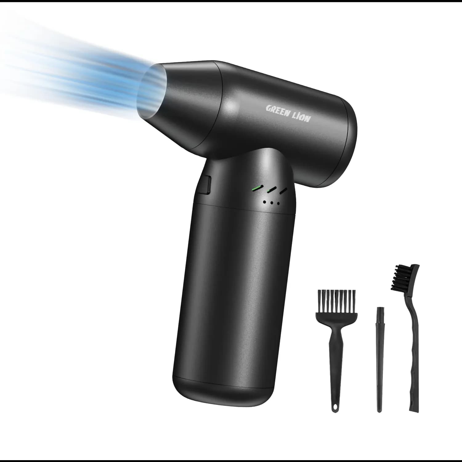 Green Lion Cordless Air Duster Jet Force - Turbo 90000RPM, Black 2