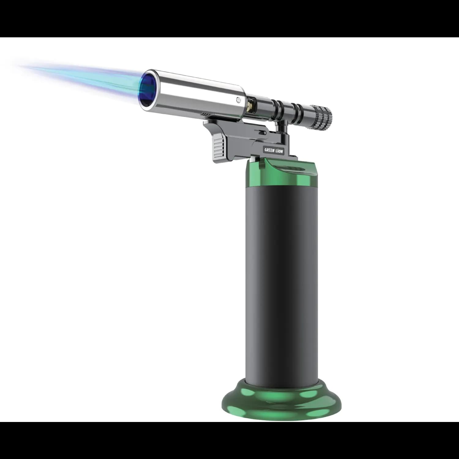 Green Lion Butane Torch - Adjustable Flame, Black 1 Green Lion Butane Torch - Adjustable Flame, Black 1