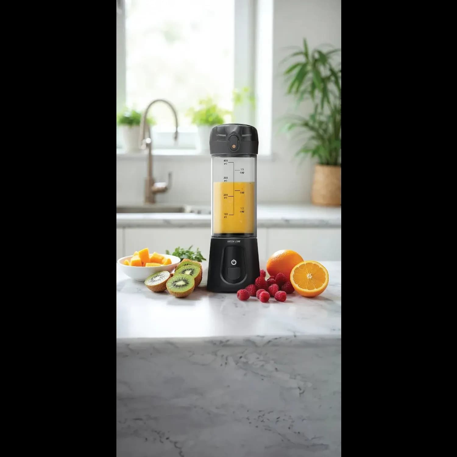 Green Lion Portable Juicer Juice Mate Pro - 470ml, Black 3