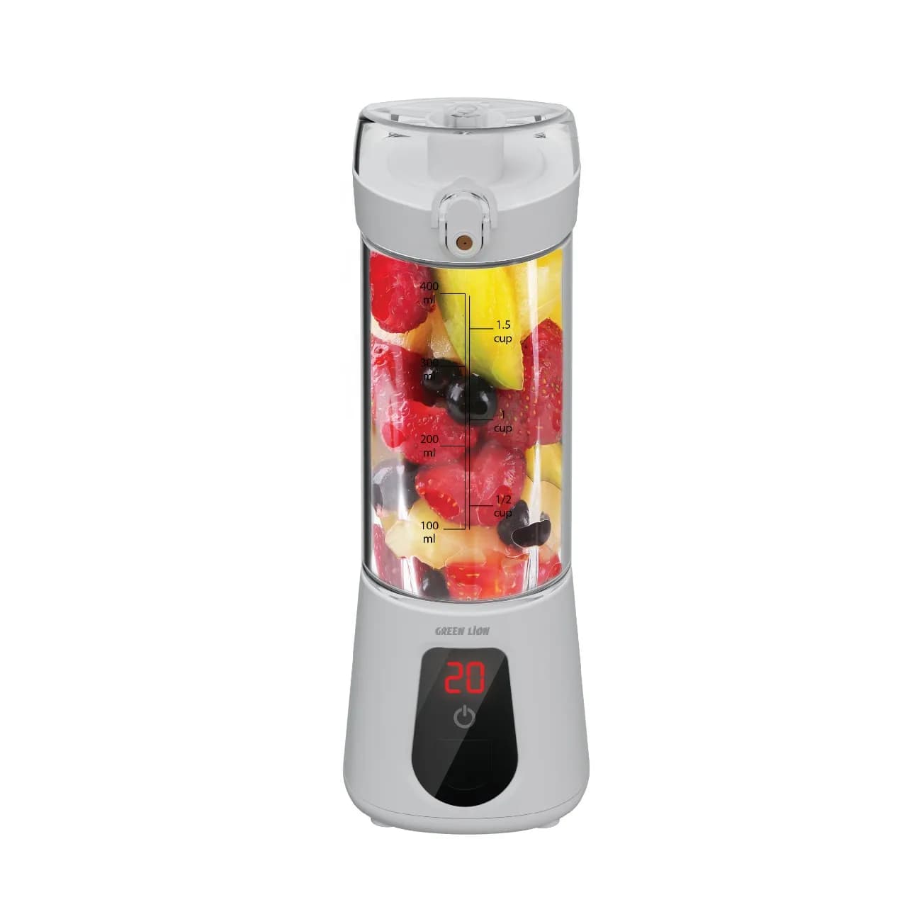Green Lion Juice Mate Pro Portable Juicer 470mL - White 3