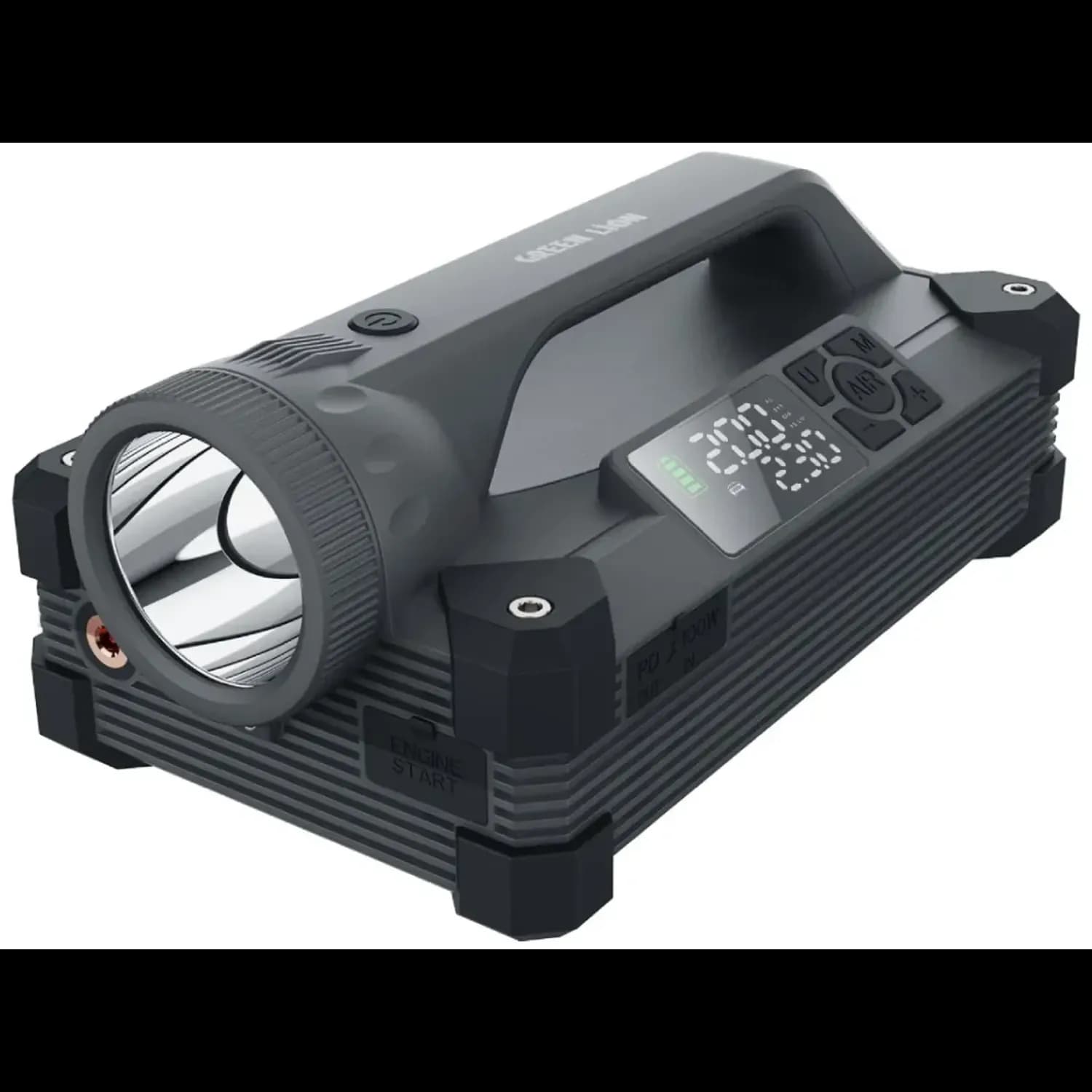 GREEN LION Jump Starter - 24000mAh, 6000A Peak, Black GREEN LION Jump Starter - 24000mAh, 6000A Peak, Black