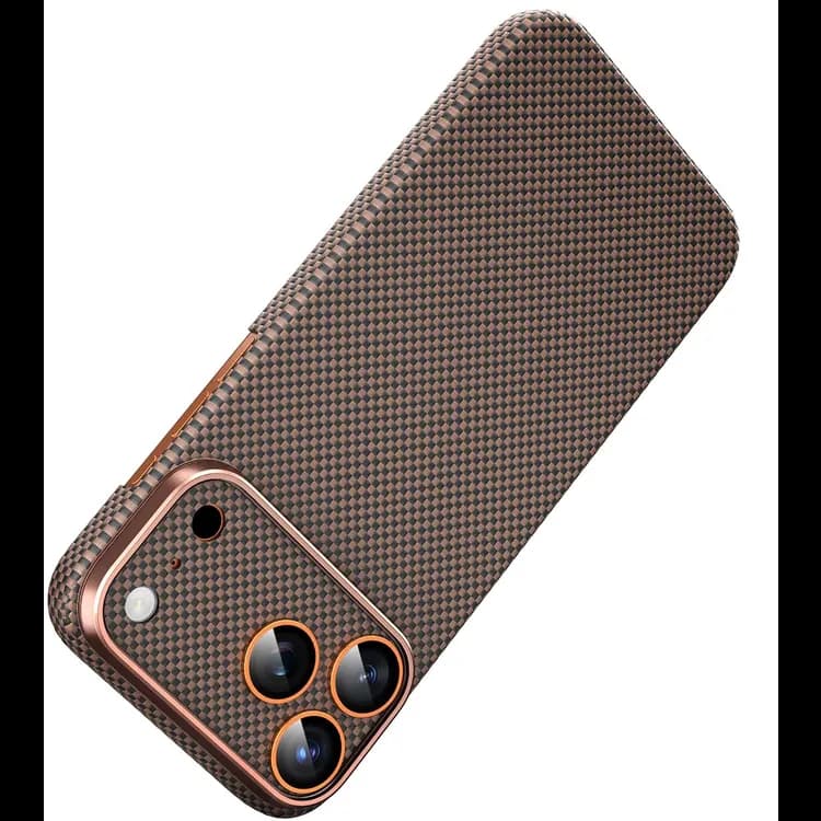 Green Lion Kevlar Lens Guard iPhone 17 Pro - Shatterproof, Desert Black — Blue 3