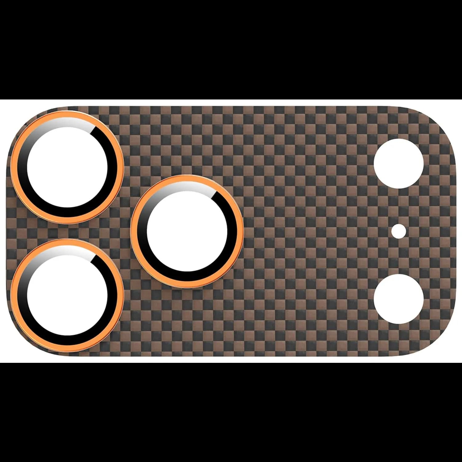 Green Lion Kevlar Lens Guard iPhone 17 Pro - Shatterproof, Desert Black — Blue 2